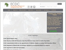 Tablet Screenshot of ecdcus.org